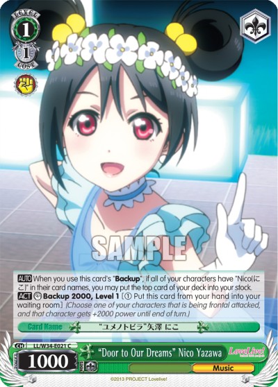 "Door to Our Dreams" Nico Yazawa - Image 1