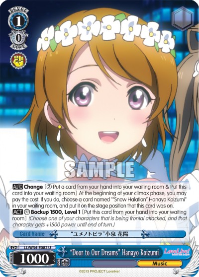"Door to Our Dreams" Hanayo Koizumi - Image 1