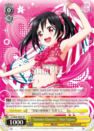 "Summer Glances☆" Nico Yazawa - Image 1