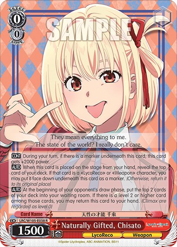 Naturally Gifted, Chisato - Image 1