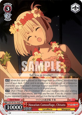 Hawaiian Camouflage, Chisato - Image 1