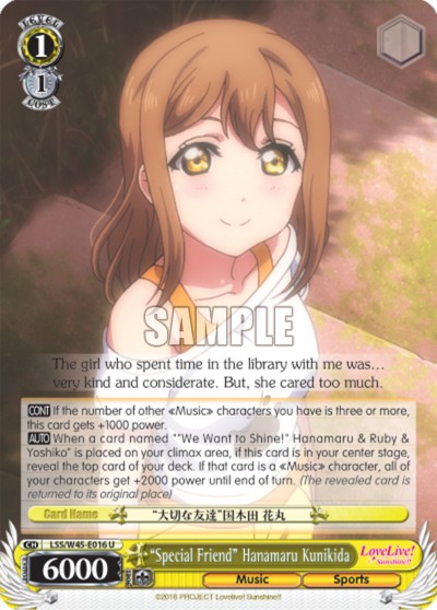 "Special Friend" Hanamaru Kunikida - Image 1