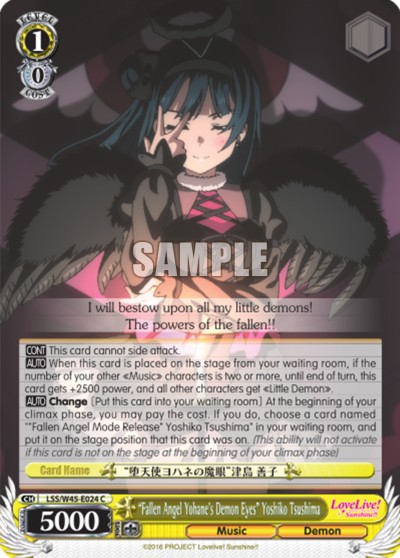 "Fallen Angel Yohane's Demon Eyes" Yoshiko Tsushima - Image 1