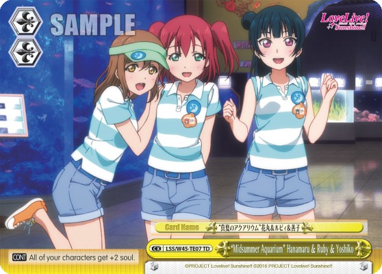 "Midsummer Aquarium" Hanamaru & Ruby & Yoshiko - Image 1