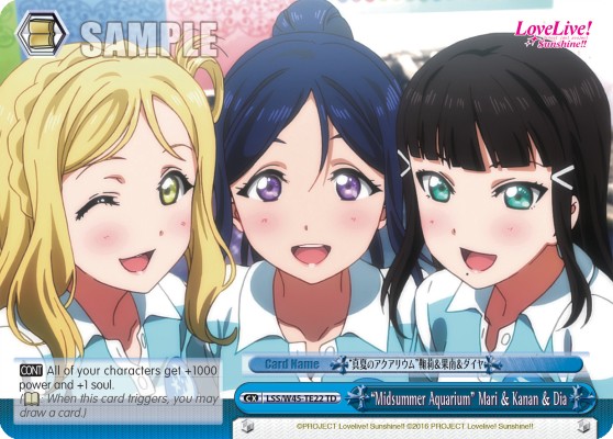 "Midsummer Aquarium" Mari & Kanan & Dia - Image 1