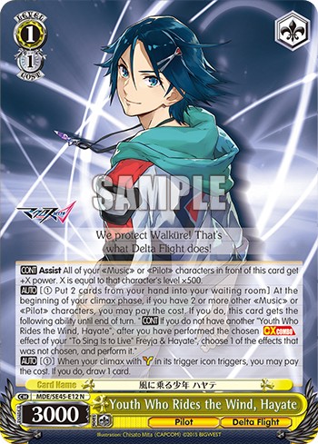 Youth Who Rides the Wind, Hayate - Image 1