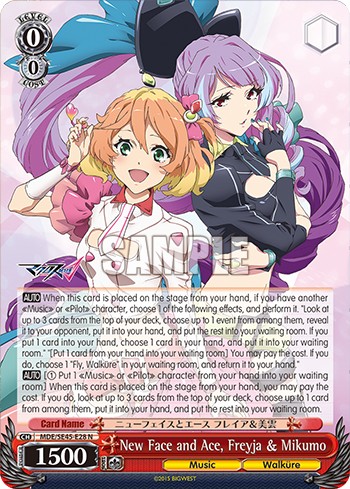 New Face and Ace, Freyja & Mikumo - Image 1