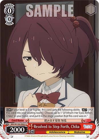 Resolved to Step Forth, Chika - Image 1