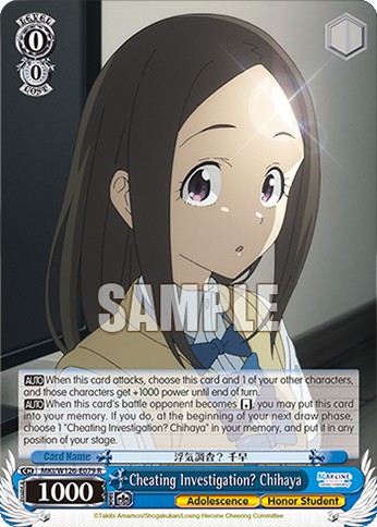 Cheating Investigation? Chihaya - Image 1