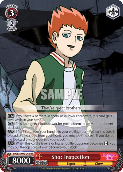 Sho: Inspection - Image 1
