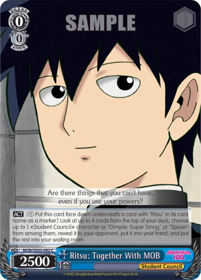 Ritsu: Together With MOB - Image 1