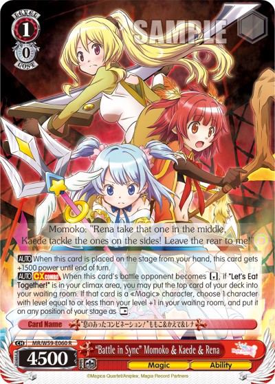 "Battle in Sync" Momoko & Kaede & Rena - Image 1