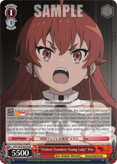 "Violent Tsundere Young Lady" Eris - Image 1