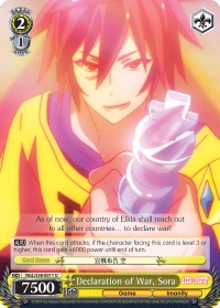 Declaration of War, Sora - Image 1