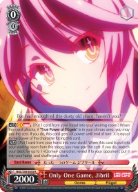 Only One Game, Jibril - Image 1
