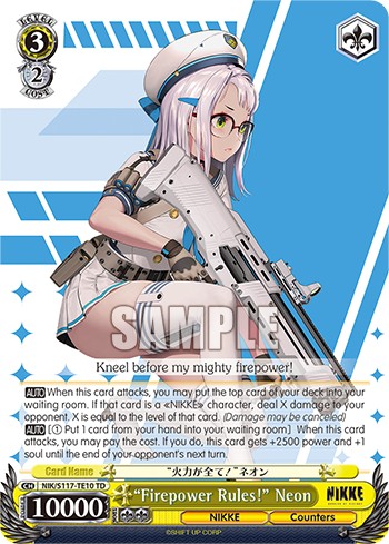 “Firepower Rules!” Neon - Image 1