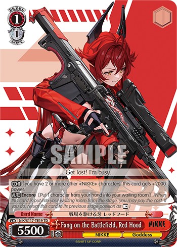 Fang on the Battlefield, Red Hood - Image 1