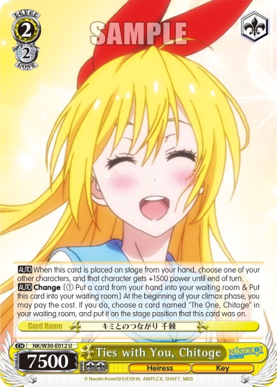 Ties with You, Chitoge - Image 1