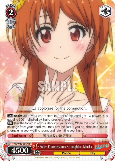 Police Commissioner's Daughter, Marika - Image 1