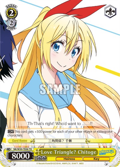 Love Triangle? Chitoge - Image 1