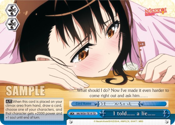 I told…… a lie…… - Image 1