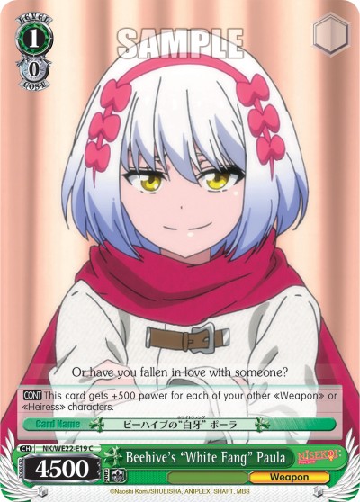 Beehive's “White Fang” Paula - Image 1
