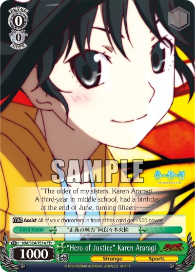 “Hero of Justice” Karen Araragi - Image 1