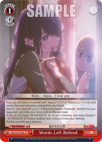 Words Left Behind - Image 1