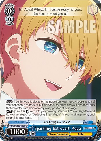 Sparkling Extrovert, Aqua - Image 1