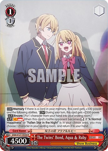 The Twins' Bond, Aqua & Ruby - Image 1