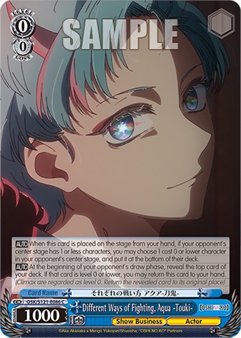 Different Ways of Fighting, Aqua -Touki- - Image 1
