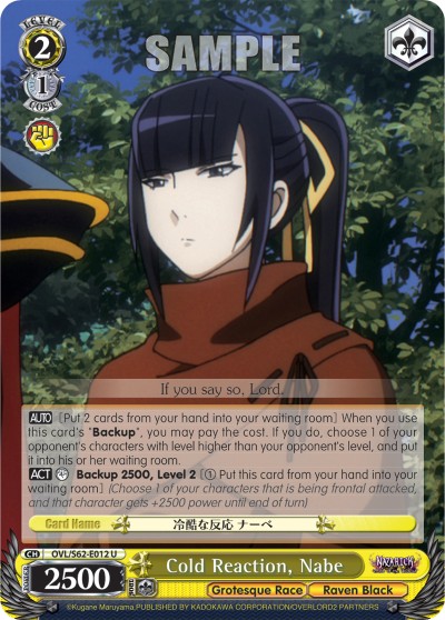 Cold Reaction, Nabe - Image 1