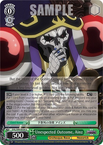 Unexpected Outcome, Ainz - Image 1