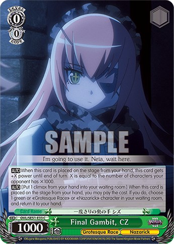 Final Gambit, CZ - Image 1