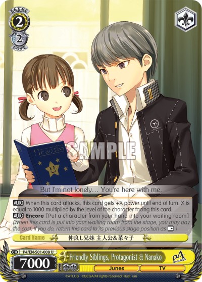 Friendly Siblings, Protagonist & Nanako - Image 1