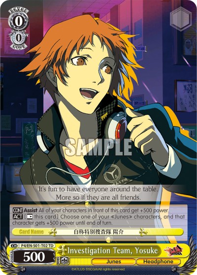 Investigation Team, Yosuke - Image 1