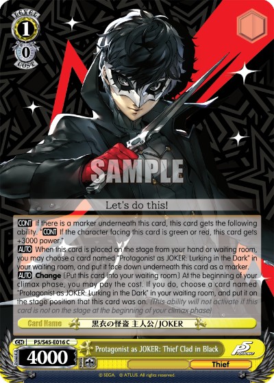 Protagonist as JOKER: Thief Clad in Black - Image 1