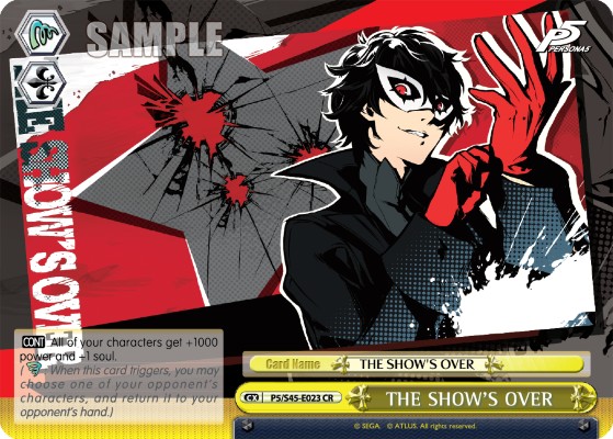 THE SHOW'S OVER - Image 1