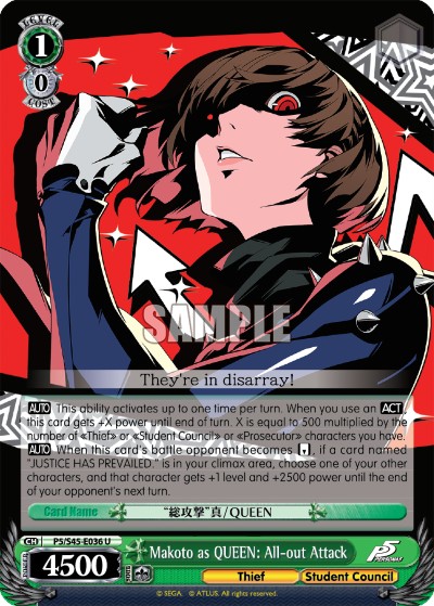 Makoto as QUEEN: All-out Attack - Image 1