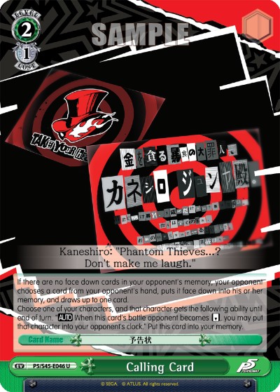 Calling Card - Image 1