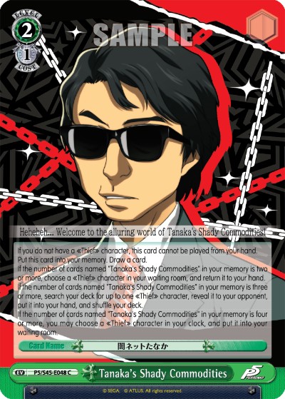 Tanaka's Shady Commodities - Image 1