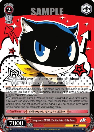 Morgana as MONA: For the Sake of the Team - Image 1