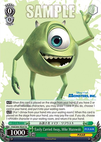Easily Carried Away, Mike Wazowski - Image 1