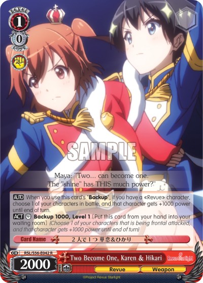 Two Become One, Karen & Hikari - Image 1