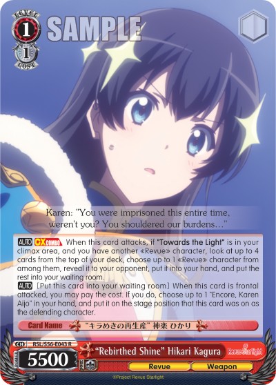 "Rebirthed Shine" Hikari Kagura - Image 1