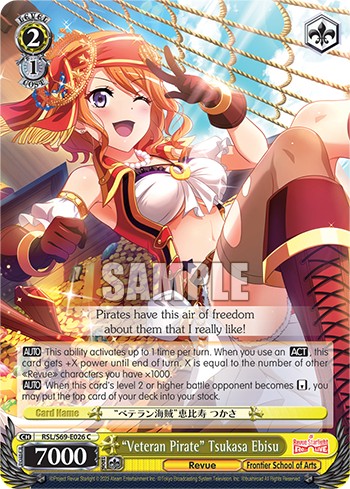 "Veteran Pirate" Tsukasa Ebisu - Image 1