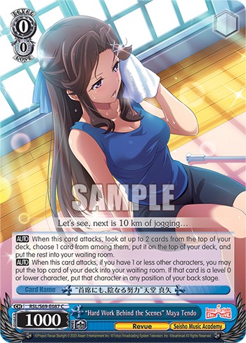 "Hard Work Behind the Scenes" Maya Tendo - Image 1