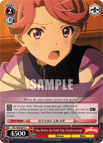 Day Before the Field Trip, Futaba Isurugi - Image 1