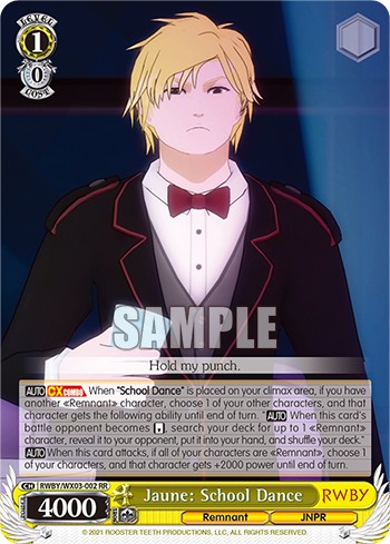 Jaune: School Dance - Image 1