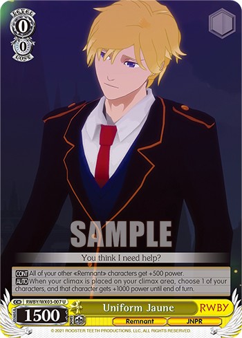 Uniform Jaune - Image 1